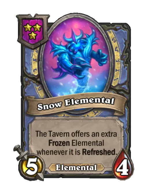 雪のエレメンタル